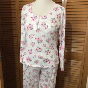 Soft cotton knit pajamas